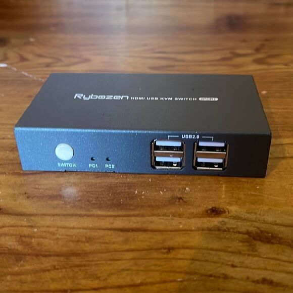 HDMI USB KVM Switch 2 in 1 out, 4K x 2K High Definition - Picture 2 of 7